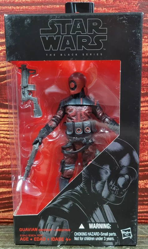 STAR WRAS FORCE AWAKENS BLACK SERIES EPISODIO VII 6 PULGADAS GUAVIAN ENFORCER